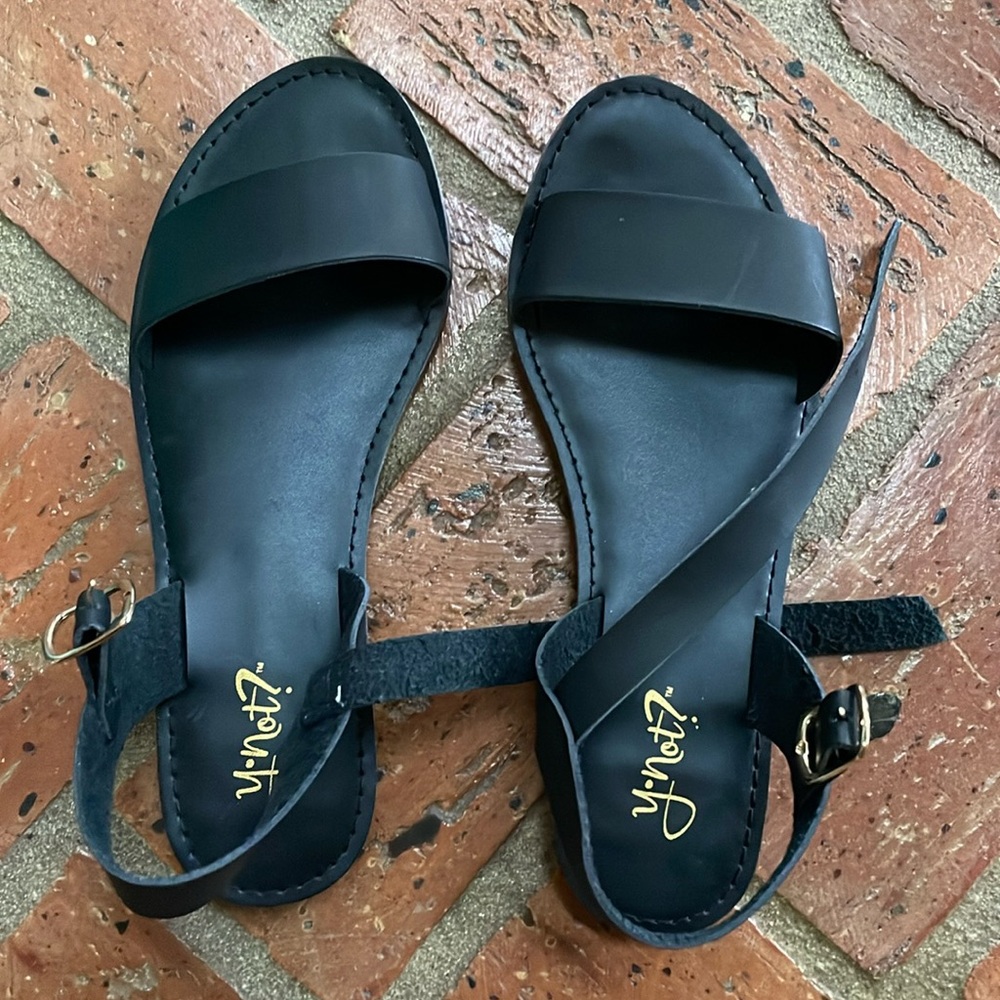 Black sandals